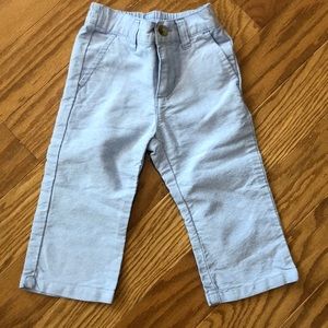 Janie and Jack size 12-18 months blue pants